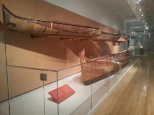 Birch Bark Canoes from ROM Exhibit