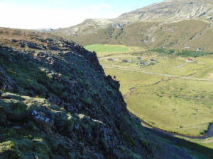 Cliff Behind Geysir Park